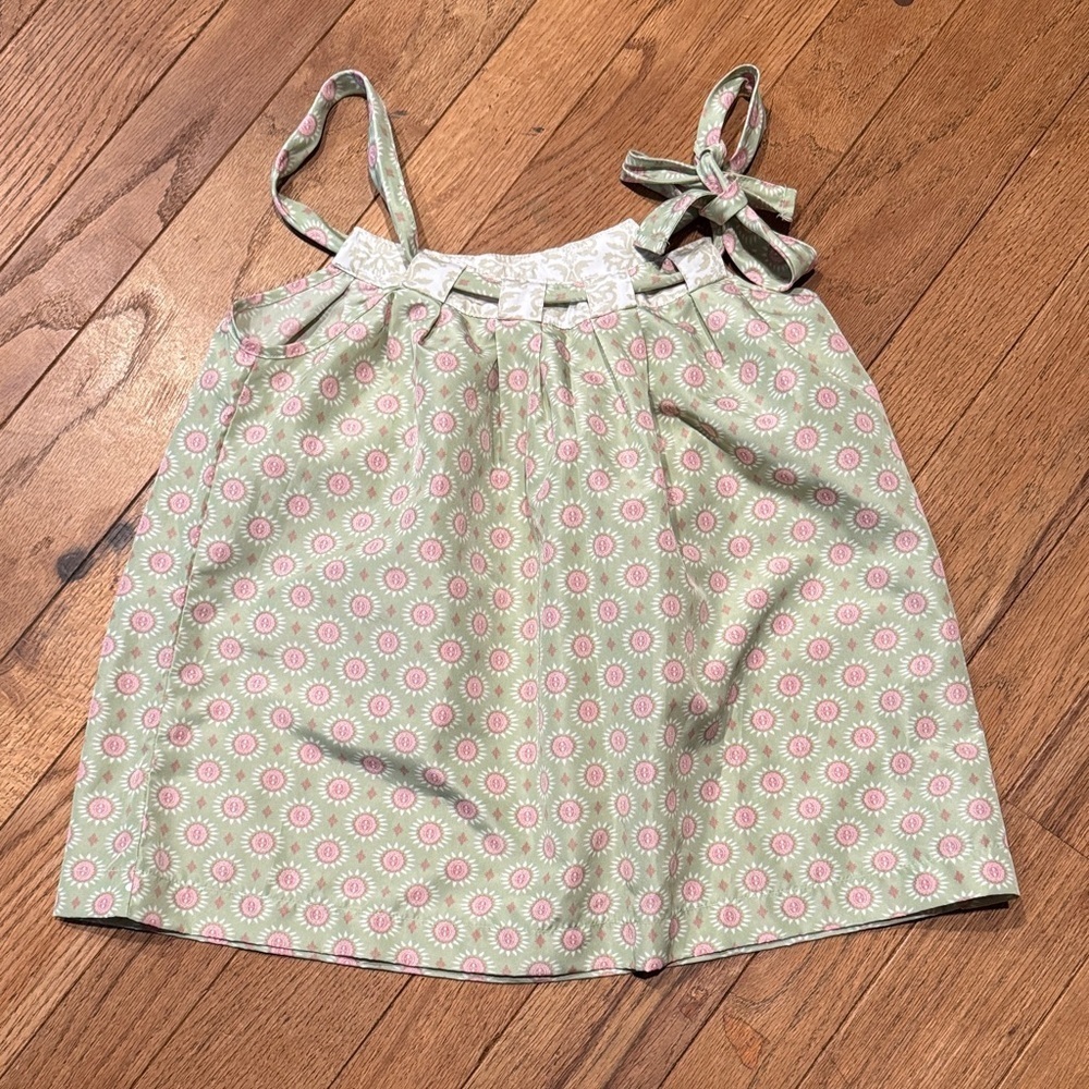 Matilda Jane Green and Pink Patterned Dress